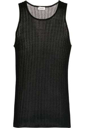 Nanushka Trägershirt mit rundem Ausschnitt