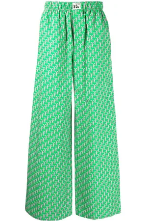 Natasha Zinko Pyjama-Hose mit Hasen-Print