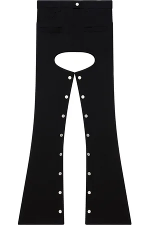 Courrèges Schlaghose mit Cut-Out