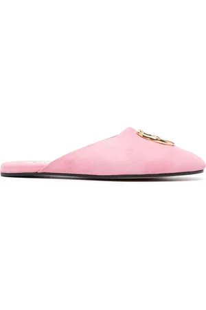 Bally Slipper mit Logo-Schild