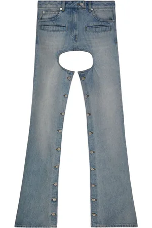 Courrèges Schlaghose mit Cut-Out