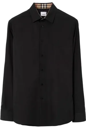 Burberry Hemd mit Logo-Stickerei