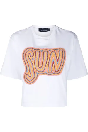 Sportmax T-Shirt mit Stickerei