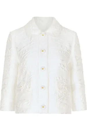 Dolce & Gabbana Jacke mit rundem Kragen