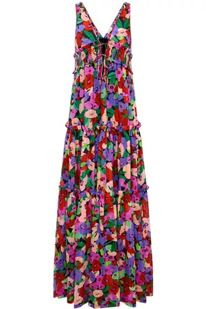 Nicholas Damen Freizeitkleider - Gestuftes Kleid mit Blumen-Print