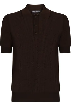 Dolce & Gabbana Gestricktes Poloshirt
