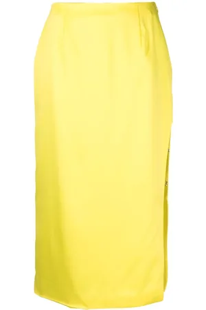 GCDS Taillenrock mit Satin-Finish