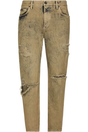 Dolce & Gabbana Slim-Fit-Jeans im Distressed-Look