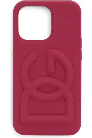 Dolce & Gabbana Handyhülle mit Logo-Prägung