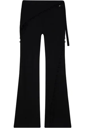 Courrèges Schlaghose mit Cut-Out
