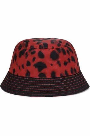 Dolce & Gabbana Fischerhut mit Leoparden-Print