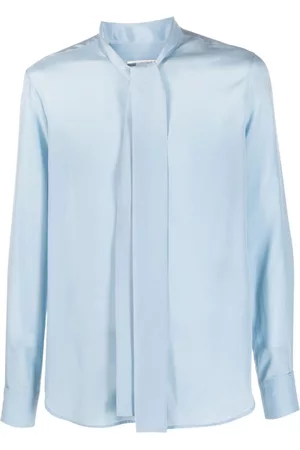 VALENTINO GARAVANI Herren Hemden - Seidenhemd mit Schaldetail
