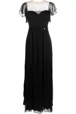 NISSA Damen Partykleider - Kristallverziertes Kleid mit Falten