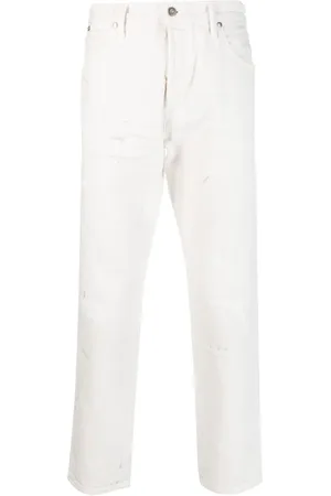Tom Ford Gerade Jeans mit Distressed-Detail