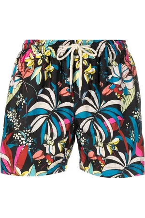 PENINSULA SWIMWEAR Badeshorts mit Blumen-Print