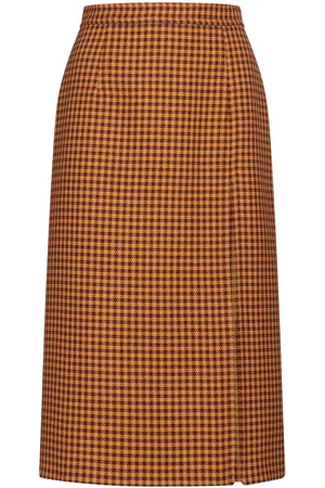 Marni Karierter Midirock