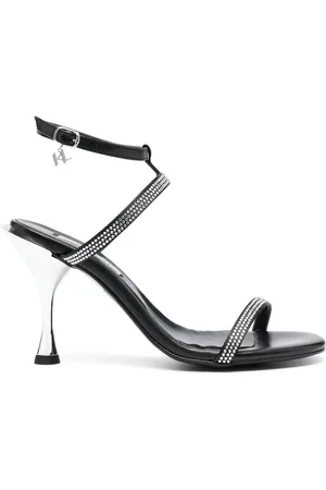 Karl Lagerfeld Strassverzierte Sandalen