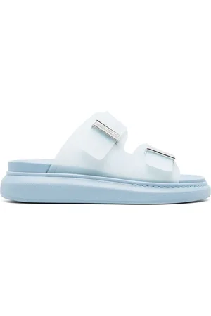 Alexander McQueen Pantoletten mit Logo-Gravur
