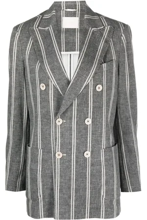Circolo Doppelreihiger Blazer mit Streifen
