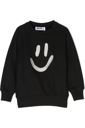 Molo Sweatshirts - Mike Sweatshirt mit Smiley-Print