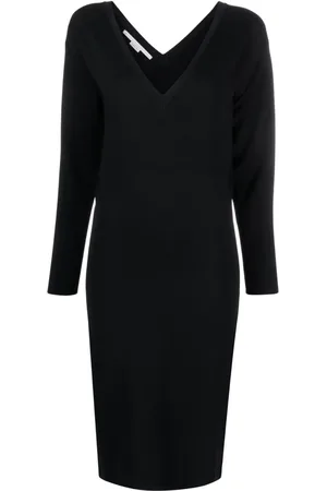 Stella McCartney Midikleid mit gestricktem Oberteil