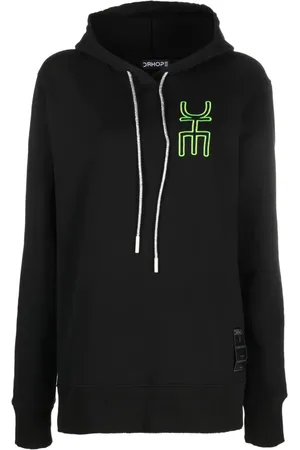 DRHOPE Hoodie mit Logo-Stickerei