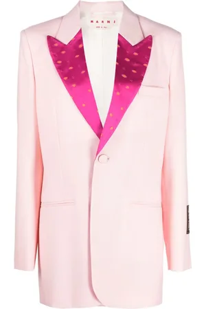 Marni Blazer mit steigendem Revers