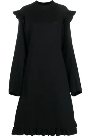 Vetements Midikleid mit Rüschendetail