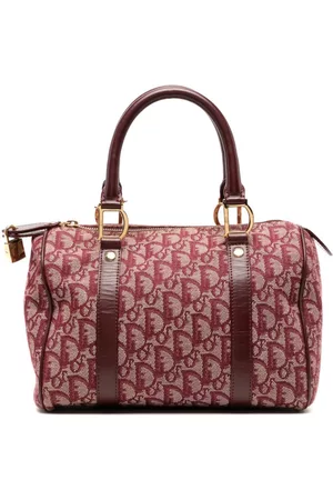 Dior Damen Mini Taschen - Pre-owned Boston Mini-Tasche mit Trotter-Muster