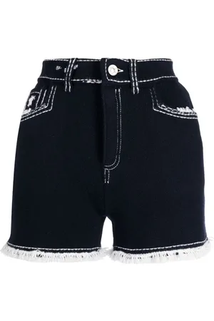 Barrie Shorts mit Fransen