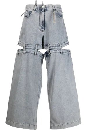 The Attico Jeans mit Cut-Outs