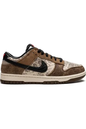 Nike Dunk Low Premium CO.JP Brown Snakeskin Sneakers