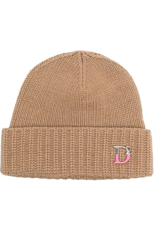 Dsquared2 Gestrickte Beanie mit Logo-Schild