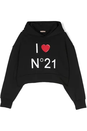 Nº21 Hoodie mit Logo-Print