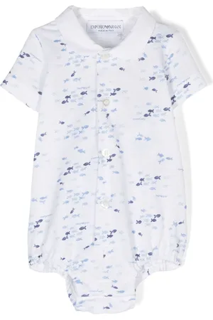 Emporio Armani Body mit Fisch-Motiv