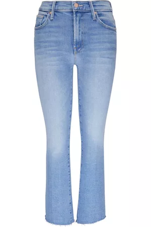 Mother Damen Bootcut Jeans - Halbhohe Bootcut-Jeans