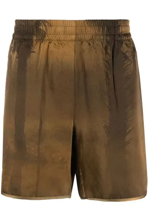BLUE SKY INN Shorts mit Palmen-Print