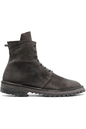 Moma Tronchetto Schnürstiefel aus Wildleder