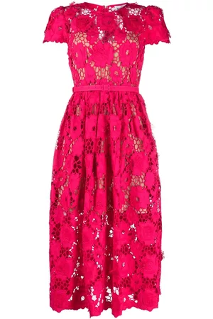 Self-Portrait Damen Partykleider - Kleid mit Blütenmuster