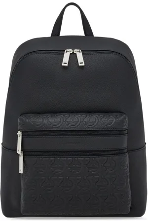 Salvatore Ferragamo Rucksack mit Logo-Prägung