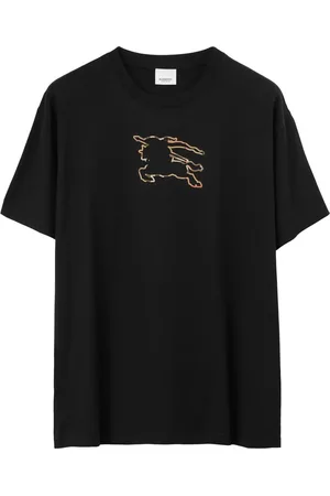 Burberry T-Shirt mit Ritteremblem-Print