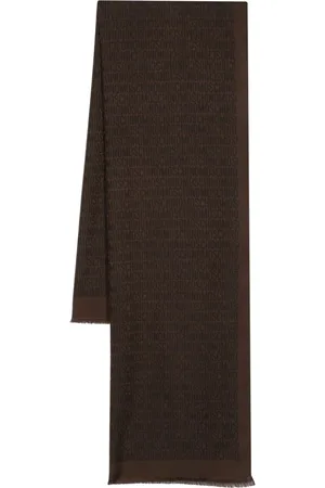 Moschino Jacquard-Schal mit Logo