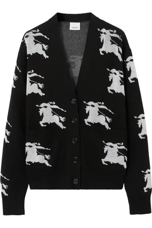Burberry Cardigan mit Intarsienmuster
