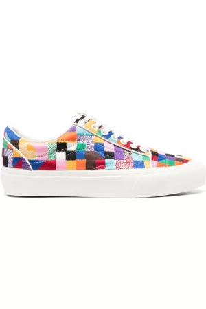Vans Flache Sneakers - Old-Skool Sneakers mit Schachbrettmuster