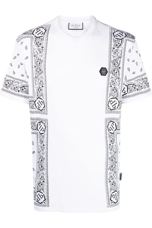 Philipp Plein T-Shirt mit Bandana-Print