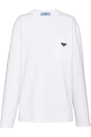 Prada T-Shirt mit Logo