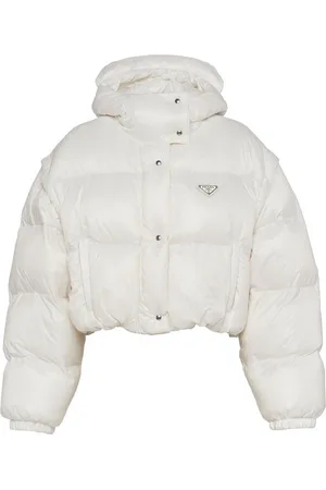 Prada Wendbare Re-Nylon Daunenjacke