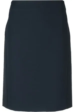 Giorgio Armani 2000s A-Linien-Rock mit hohem Bund