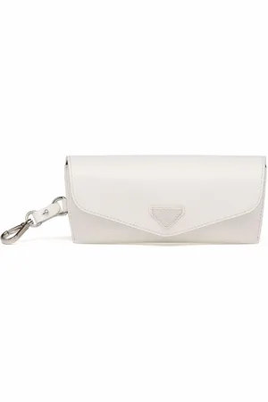 Prada Sonnenbrillenetui mit Logo-Schild