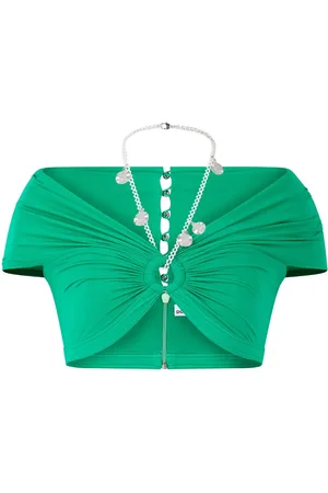 Paco rabanne Top mit Zierkette